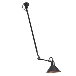 Matte Black with Copper, 1 (Not Included),Conic