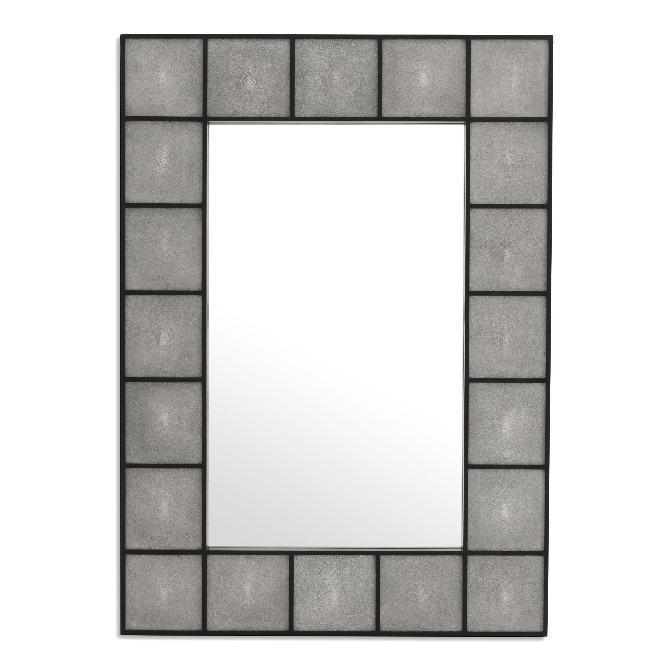 Купить Настенное зеркало Mirror Shagreen в интернет-магазине roooms.ru