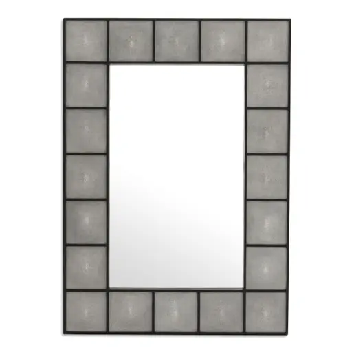 Купить Настенное зеркало Mirror Shagreen в интернет-магазине roooms.ru