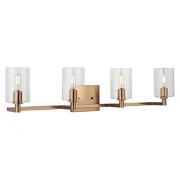 Satin Brass Bulb(s) Not Included