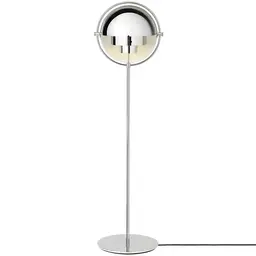 Chrome, Width 15.3", Diameter 14.2"