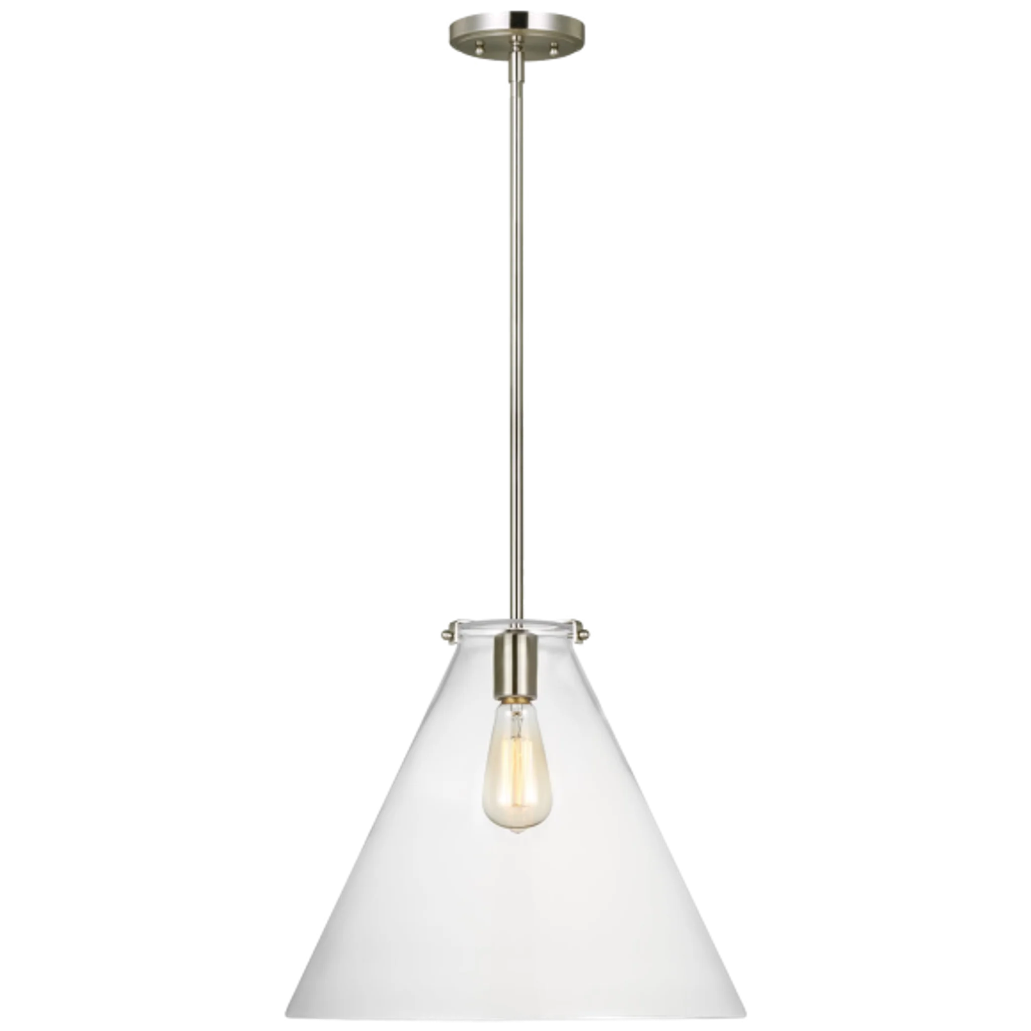 Купить Подвесной светильник Kate One Light Cone Pendant в интернет-магазине roooms.ru