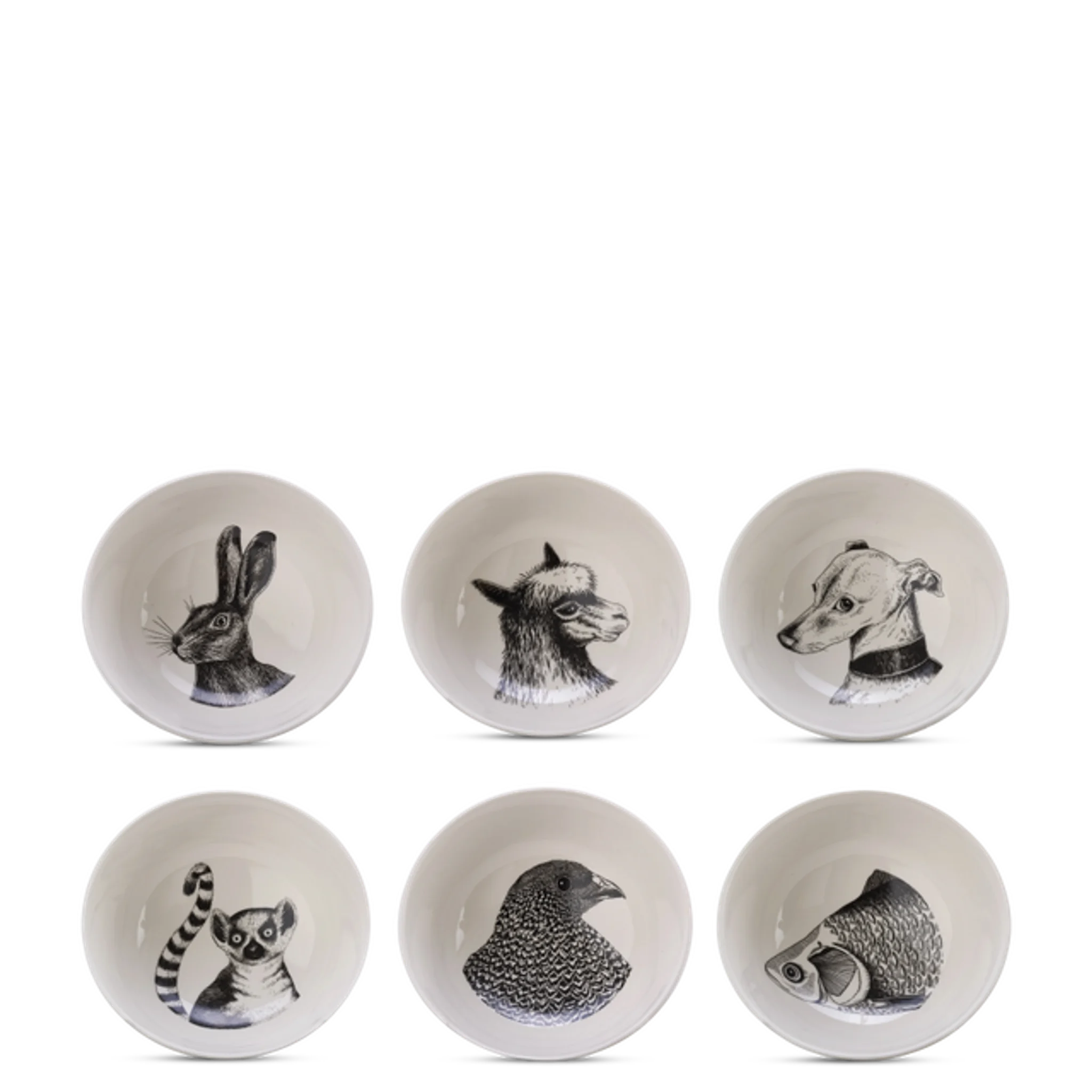 Купить Набор пиал Animal Snack Bowls в интернет-магазине roooms.ru