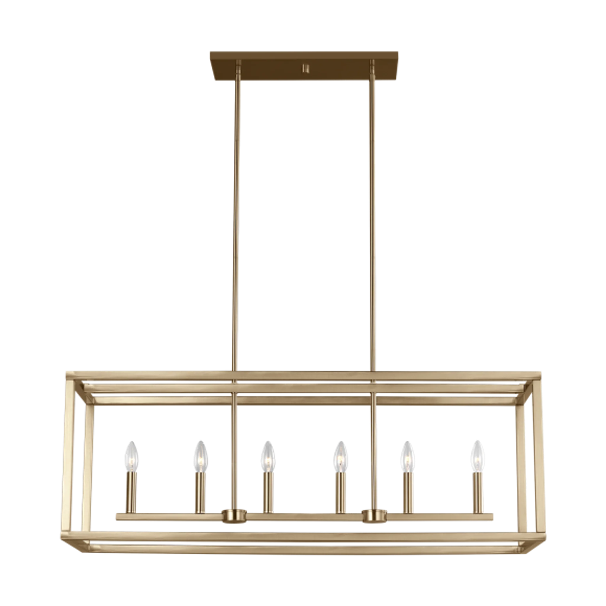 Купить Подвесной светильник Moffet Street Six Light Linear Pendant в интернет-магазине roooms.ru