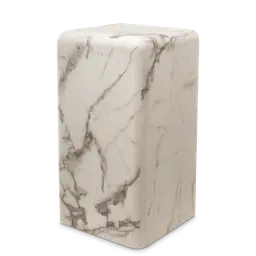 White MDFResin base artificial marble