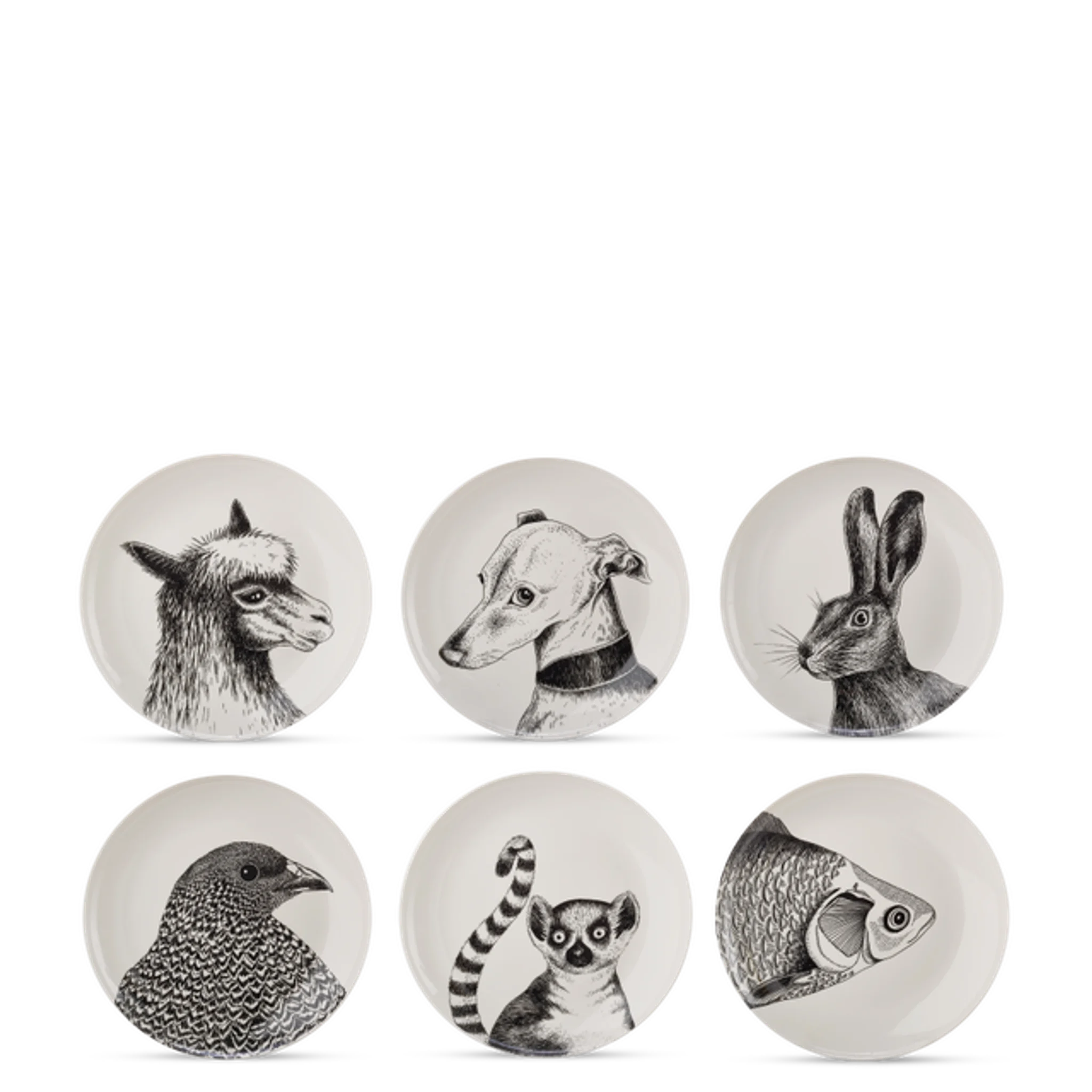 Купить Тарелка Animal side plates в интернет-магазине roooms.ru