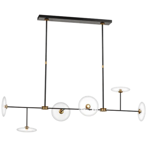 Купить Люстра Calvino Large Linear Chandelier в интернет-магазине roooms.ru
