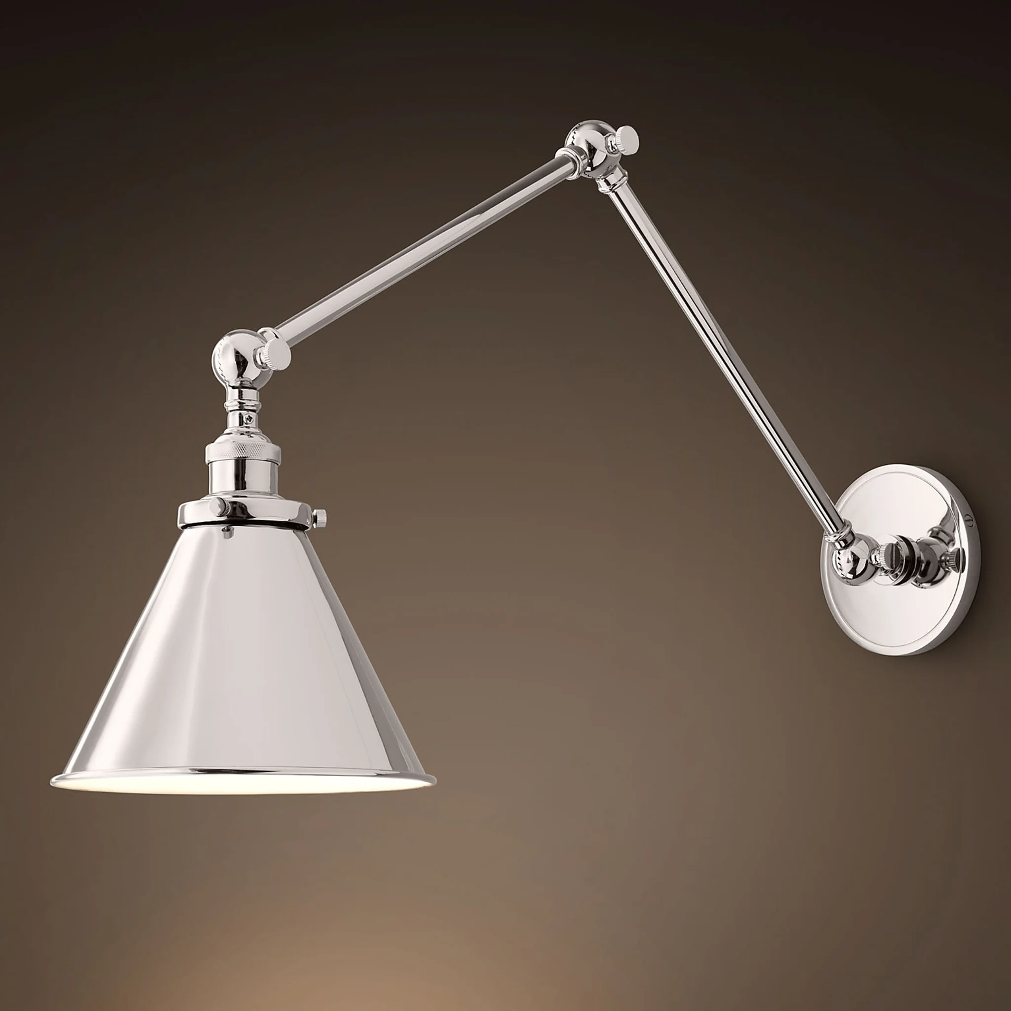 Купить Бра 20th C. Library Double Sconce в интернет-магазине roooms.ru