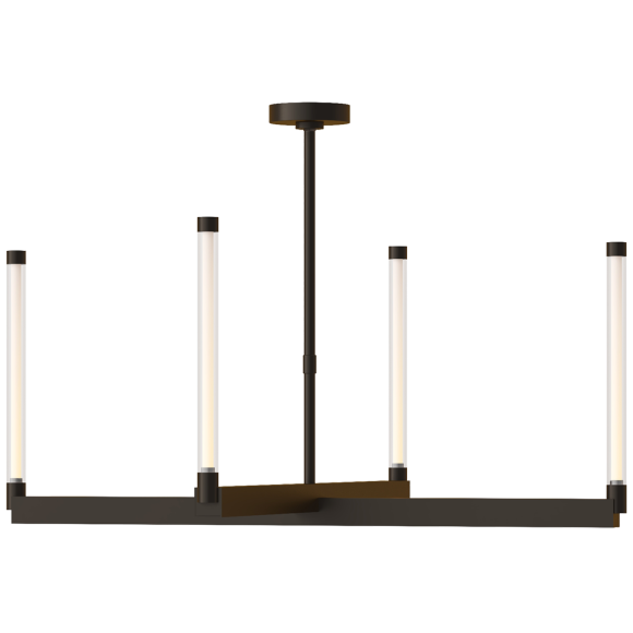 Dark Bronze 36" Integrated LED 90 CRI 2700K 120V