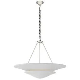 Polished Nickel Plaster White