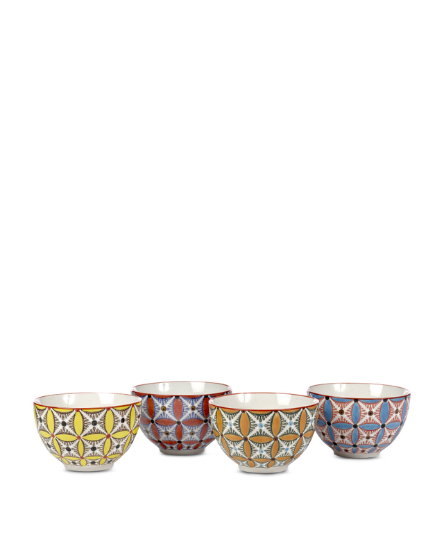 Купить Набор пиал Hippy Snack Bowls в интернет-магазине roooms.ru