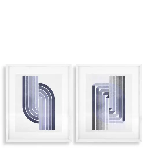 Купить Набор постеров Print Isometria set of 2 в интернет-магазине roooms.ru