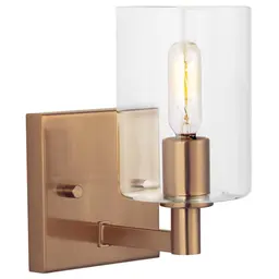 Satin Brass Bulb(s) Not Included
