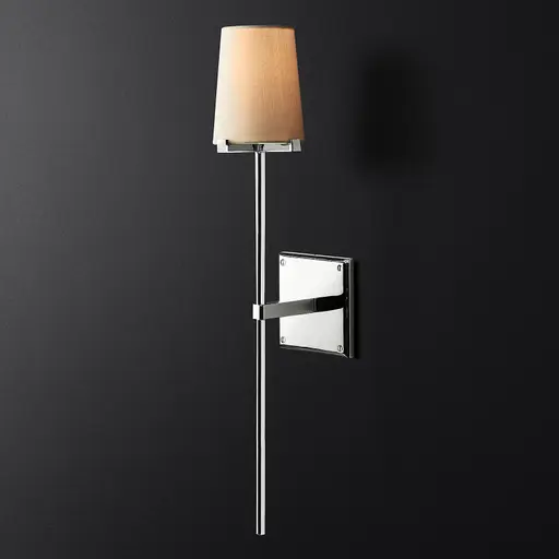 Купить Бра Pauillac Fabric Shade Torch Sconce в интернет-магазине roooms.ru