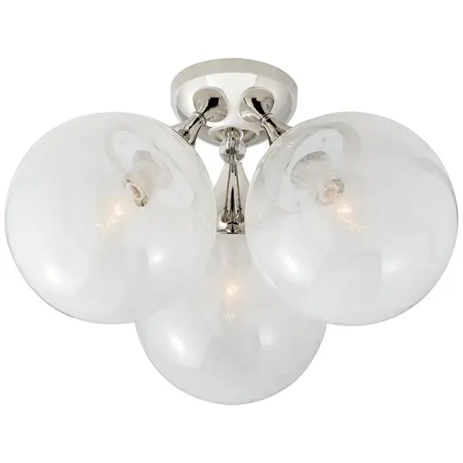 Купить Накладной светильник Cristol Large Triple Flush Mount в интернет-магазине roooms.ru