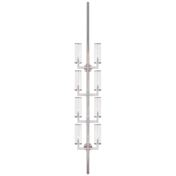 Polished Nickel Clear Glass