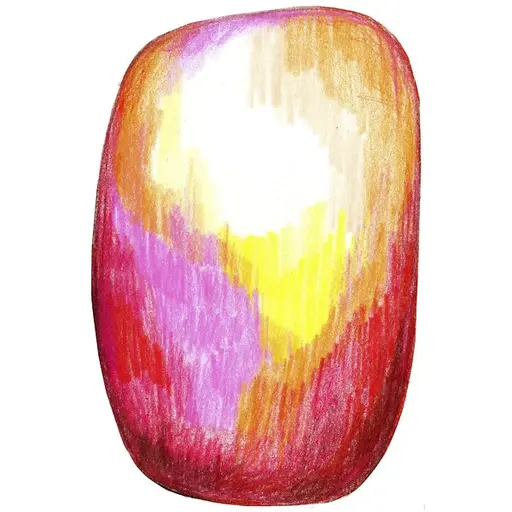 Купить Коврик Scribble Red/Yellow Rug в интернет-магазине roooms.ru