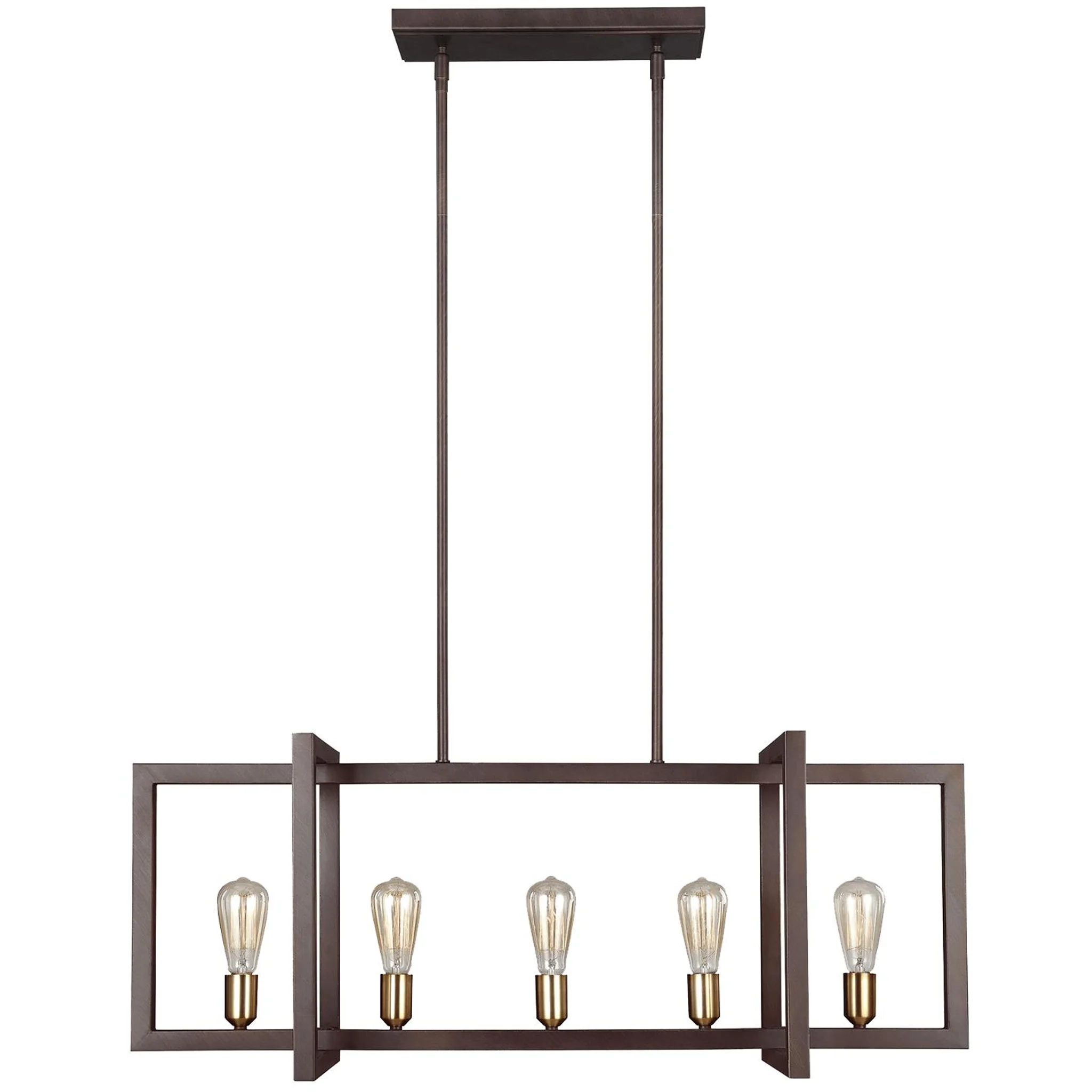 Купить Люстра Finnegan Medium Linear Chandelier в интернет-магазине roooms.ru