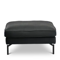 Dark grey Laminated woodNozag springsFoamand powder coated metal legs