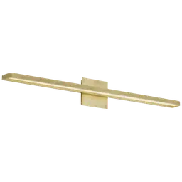 Natural Brass 36" Integrated LED 90 CRI 3000K 120V-277V UNV