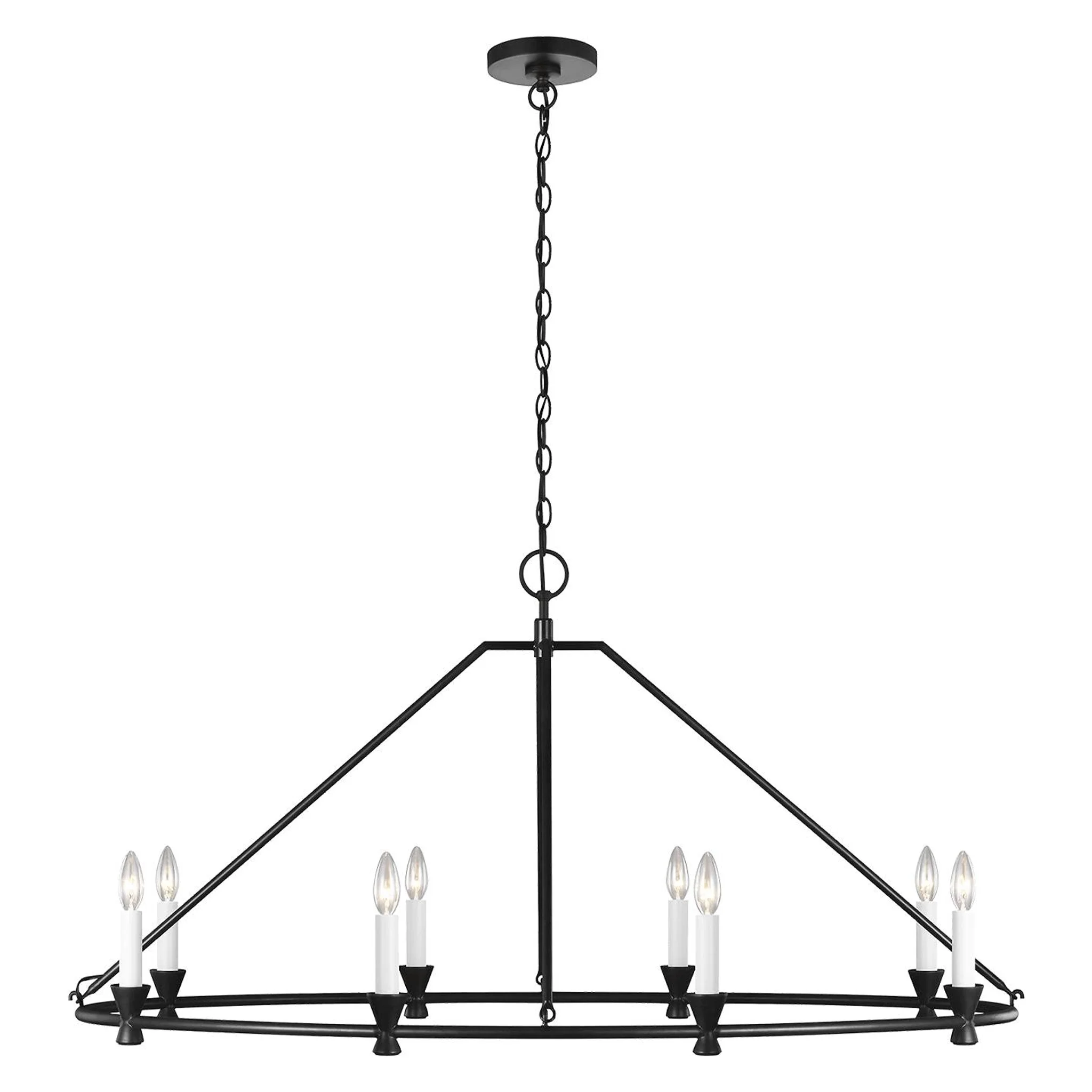 Купить Люстра Keystone Oval Chandelier в интернет-магазине roooms.ru