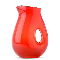 Coral red Full coloured glass