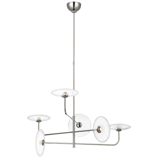 Купить Люстра Calvino Large Arched Chandelier в интернет-магазине roooms.ru