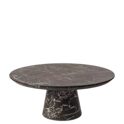 Black Stone baseMDF top with resin based artificial marble