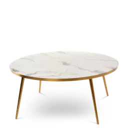 White Stainless steel frameResin artificial marble top