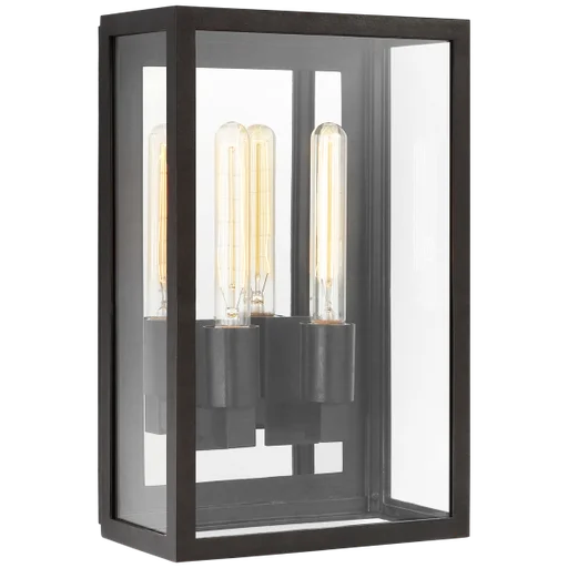Купить Уличное бра Fresno Medium 2-Light 3/4 Wall Lantern в интернет-магазине roooms.ru