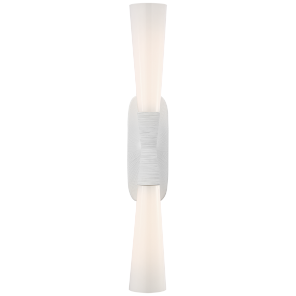 Plaster White White Glass