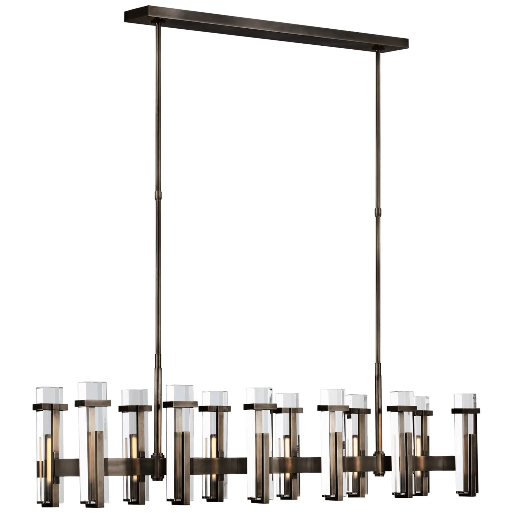 Купить Люстра Malik Large Linear Chandelier в интернет-магазине roooms.ru