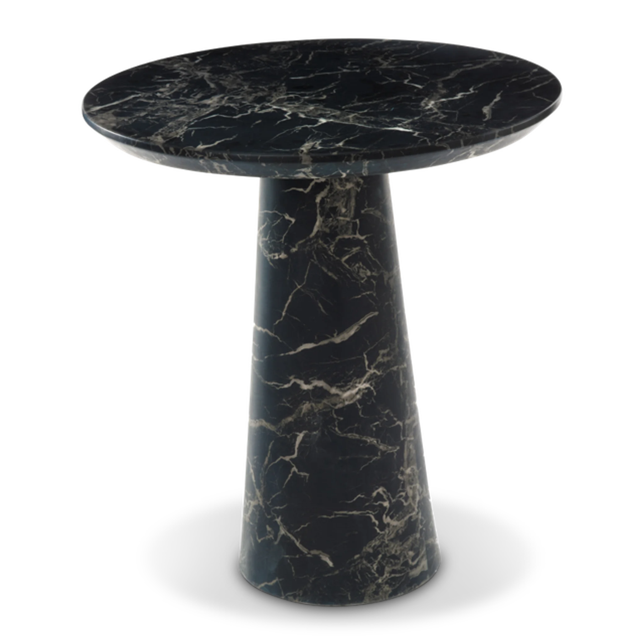 Купить Приставной столик Marble Look Disk Table в интернет-магазине roooms.ru