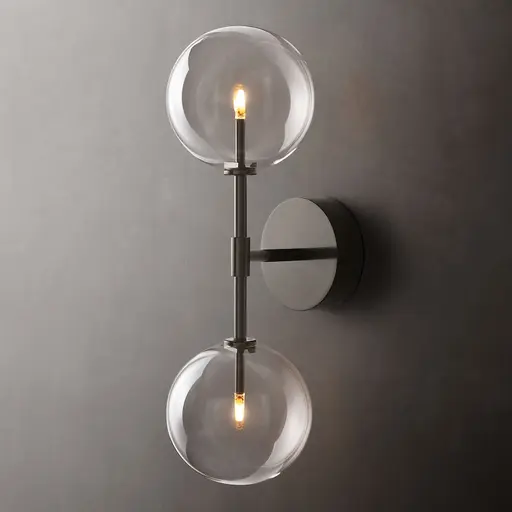 Купить Бра Glass Globe Linear Sconce в интернет-магазине roooms.ru