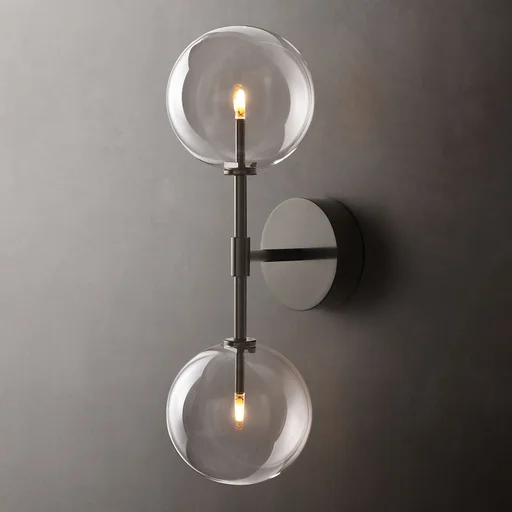 Купить Бра Glass Globe Linear Sconce в интернет-магазине roooms.ru