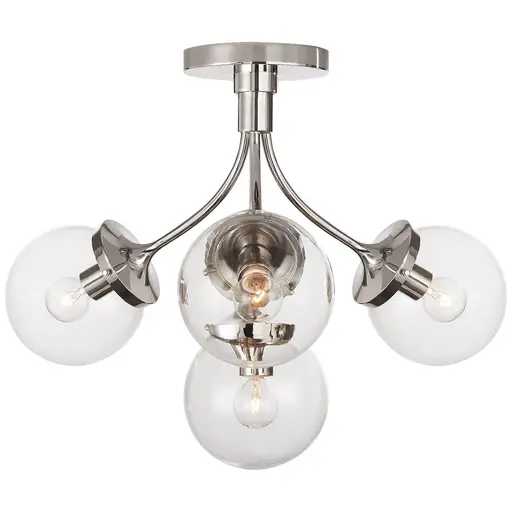 Купить Накладной светильник Prescott Medium Semi-Flush Mount в интернет-магазине roooms.ru