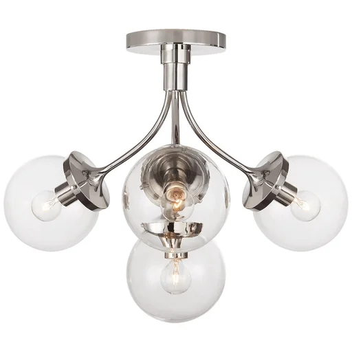 Купить Накладной светильник Prescott Medium Semi-Flush Mount в интернет-магазине roooms.ru