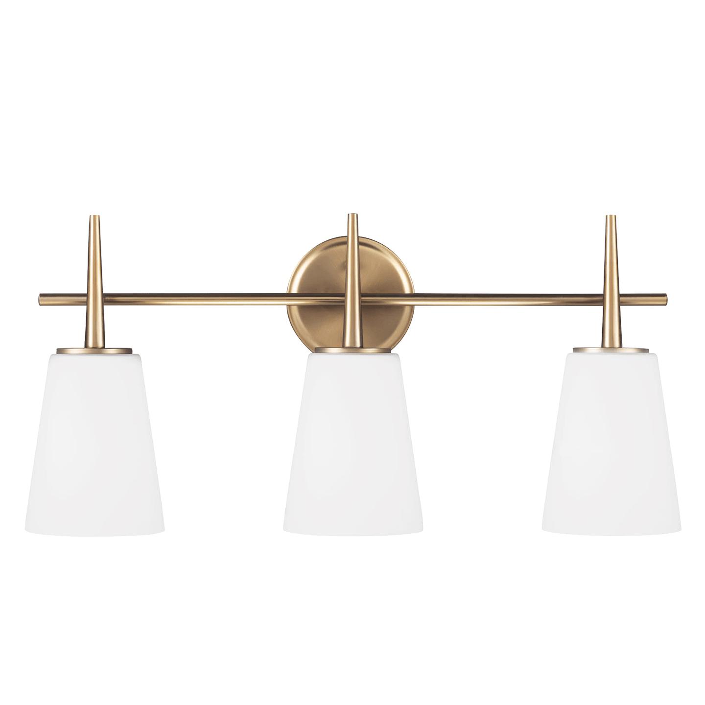 Satin Brass Bulb(s) Not Included