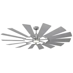 Brushed Steel Housing With Silver Blades