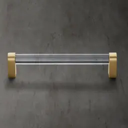 Lacquered Burnished Brass 8"