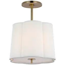 Soft Brass 14" x 15.75" x 11.5" Linen