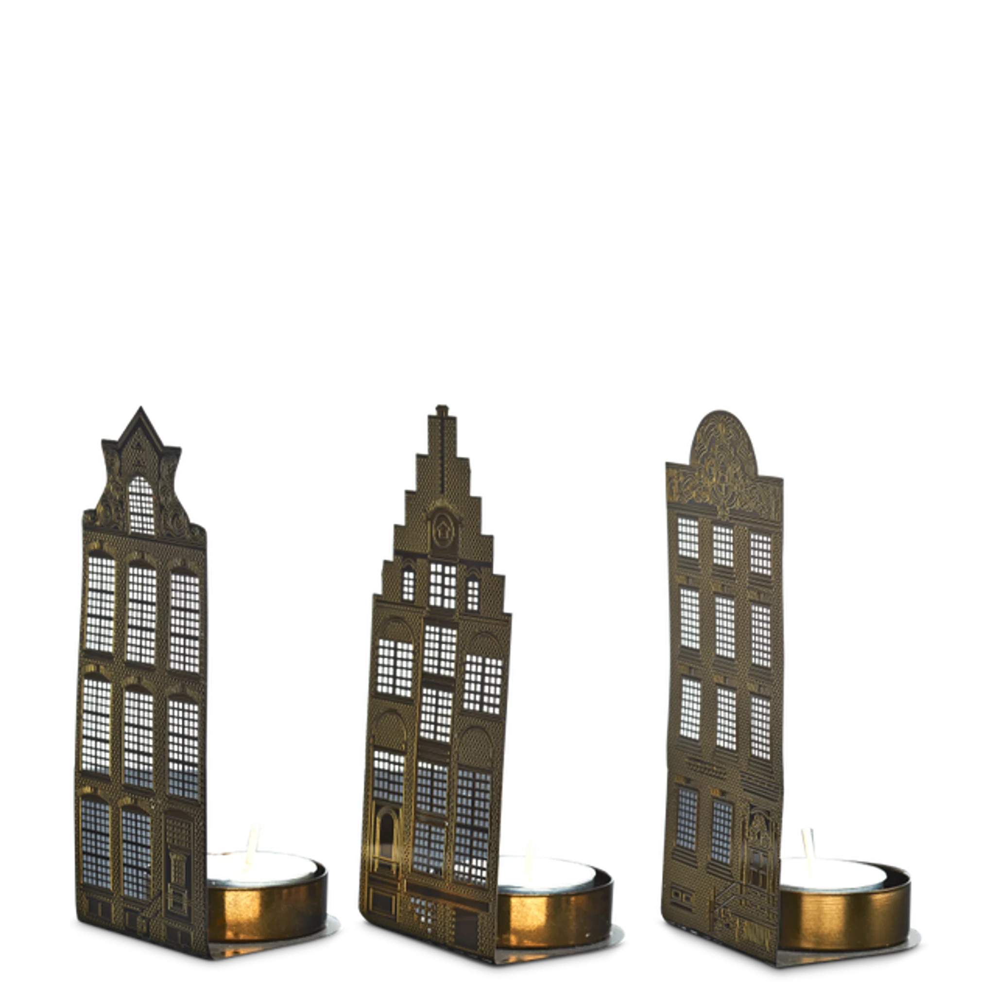 Купить Набор подсвечников Waxinelight Canalhouses Set 3 в интернет-магазине roooms.ru