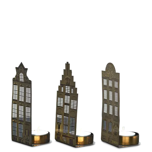 Купить Набор подсвечников Waxinelight Canalhouses Set 3 в интернет-магазине roooms.ru