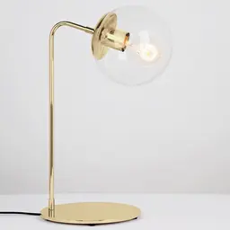Brushed Brass,Clear
