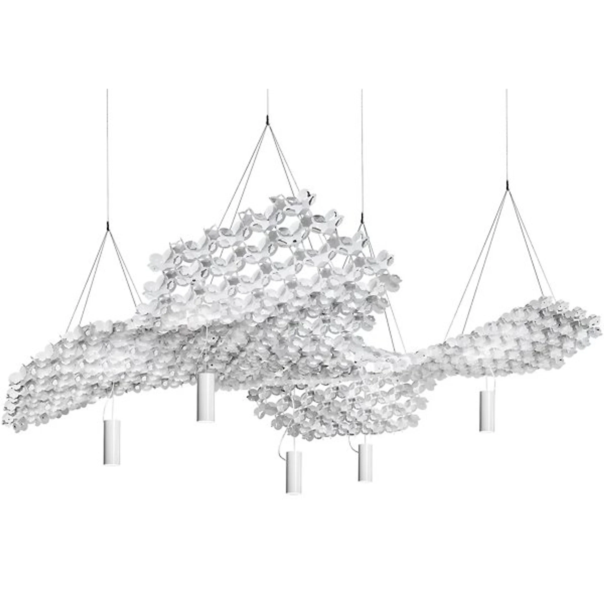 Купить Подвесной светильник Nuvem 5 Light Linear Suspension в интернет-магазине roooms.ru