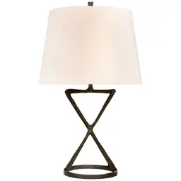 Aged Iron 11.5" x 16" x 12" Linen
