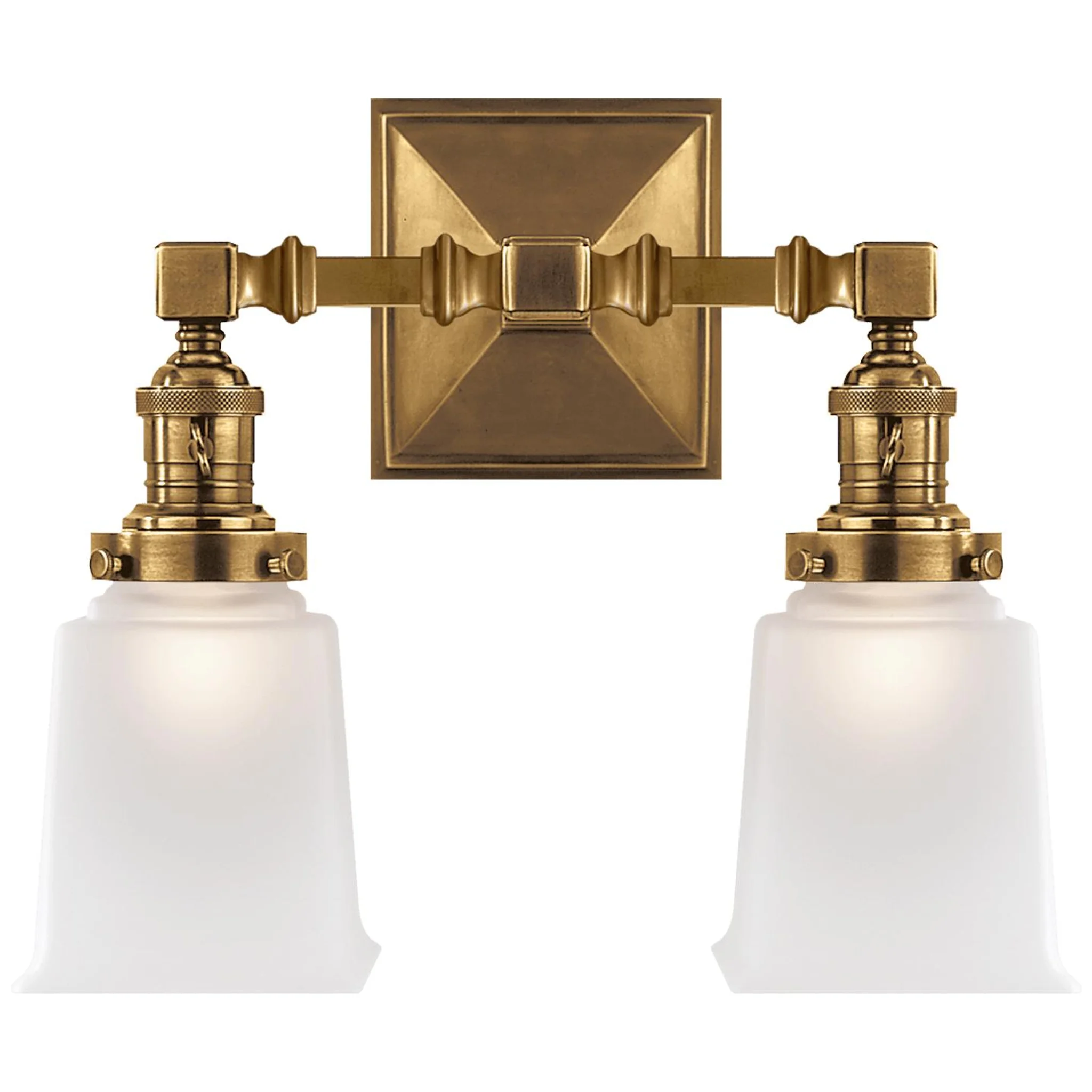Купить Бра Boston Square Double Light в интернет-магазине roooms.ru
