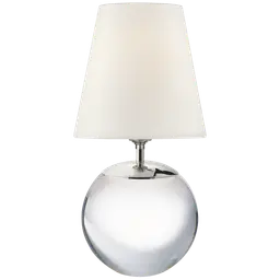 Crystal 5" x 8" x 8" Linen