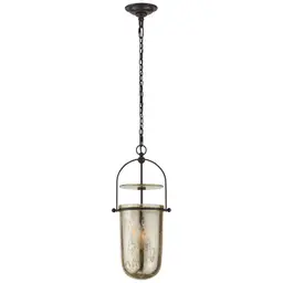 Aged Iron Mercury Glass