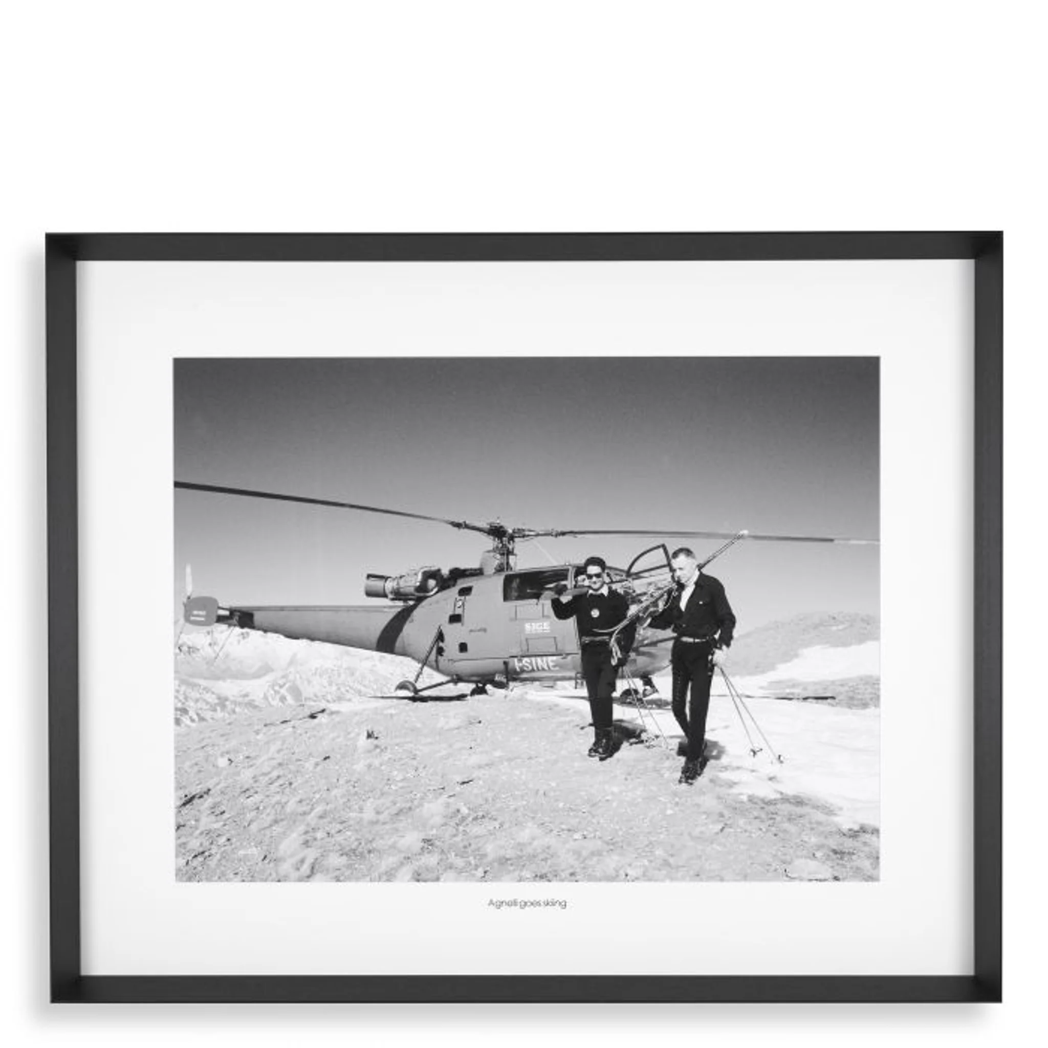 Купить Постер Print Agnelli goes skiing в интернет-магазине roooms.ru